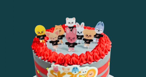 SKZOO Stray Kids Cake Singapore | K-pop Themed Cakes | Lele Bakery